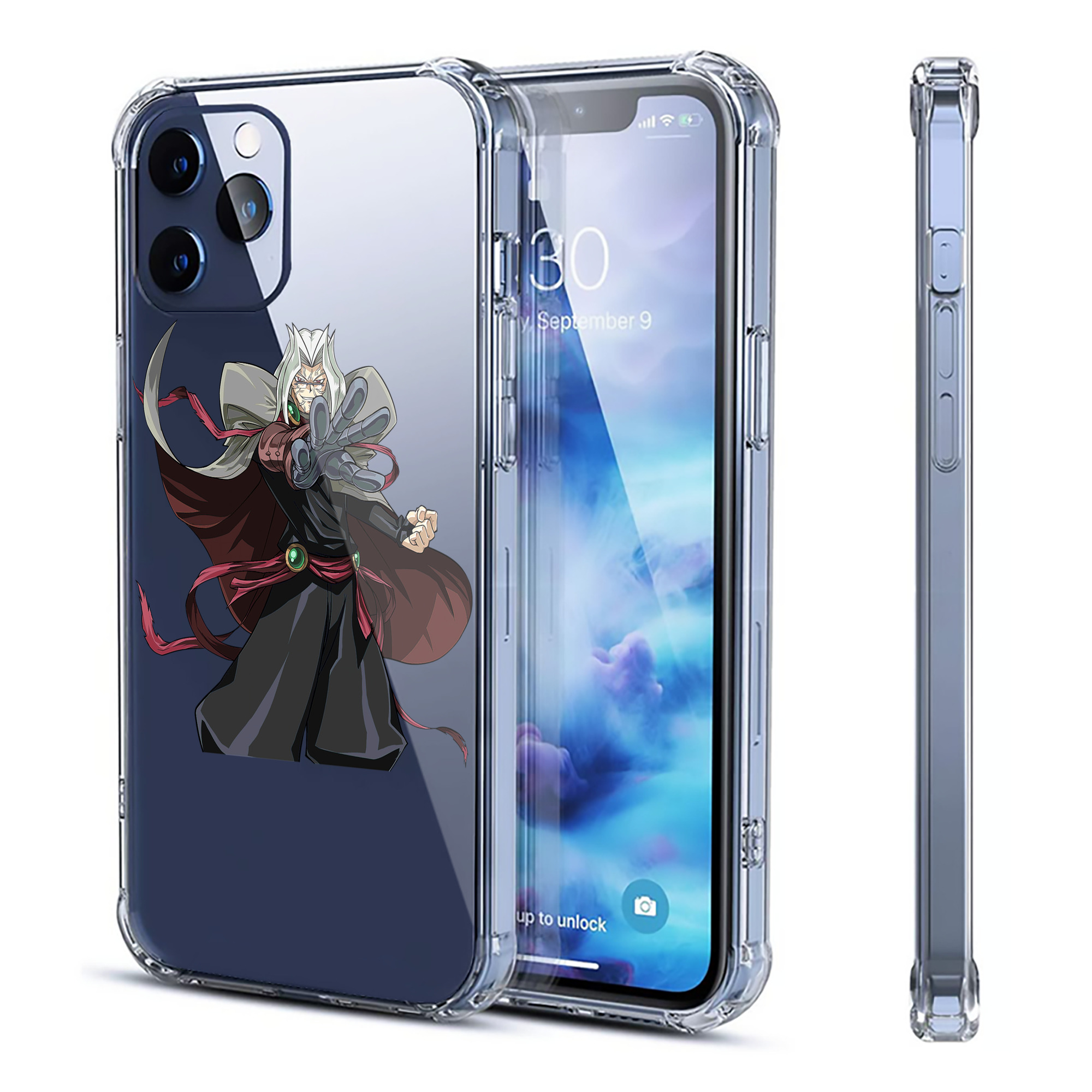 （画像用） 遊☆戯☆王 Yu-Gi-Oh! 【iPhone 12シリーズ対応】透明スマホケース（クリアソフトケース）